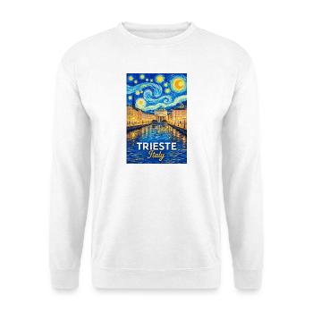 Trieste, Italy. - Unisex Sweatshirt - white - Front