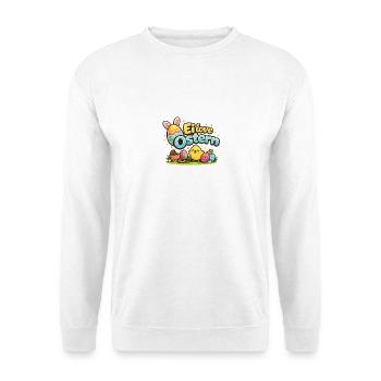 Egg love Easter - Unisex Sweatshirt - white - Front