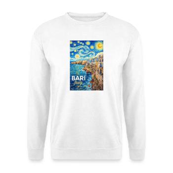 Bari, Italy - Unisex Sweatshirt - white - Front