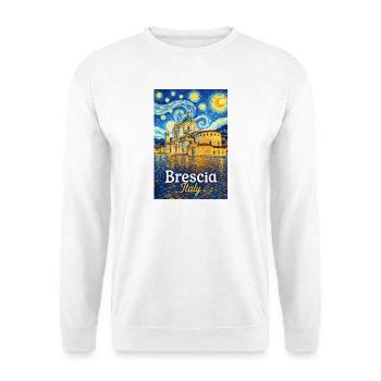 Brescia, Italy - Unisex Sweatshirt - white - Front