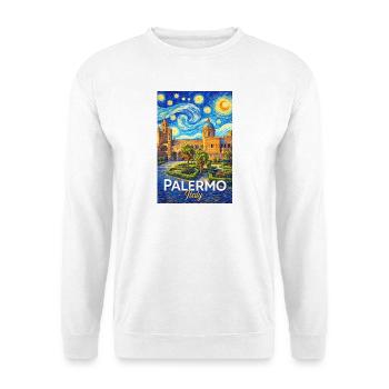 Palerme, Italie - Sweat-shirt Unisexe - blanc - Devant