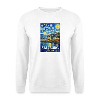 Salzburg, Austria - Unisex Sweatshirt - white - Front