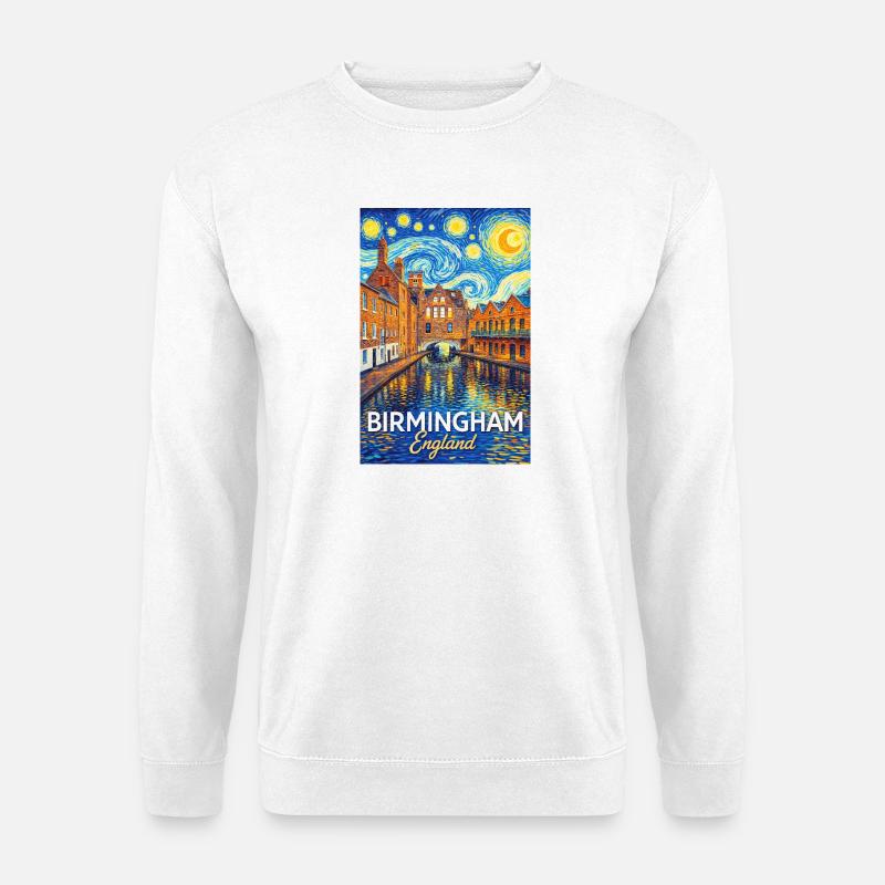 Birmingham, England - Unisex Sweatshirt - white