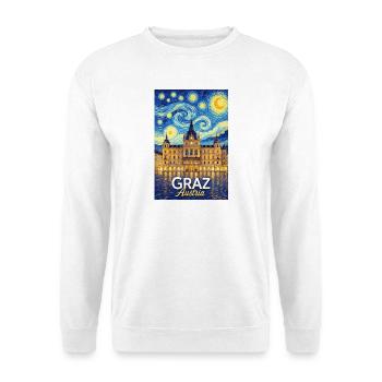 Graz, Austria - Unisex Sweatshirt - white - Front