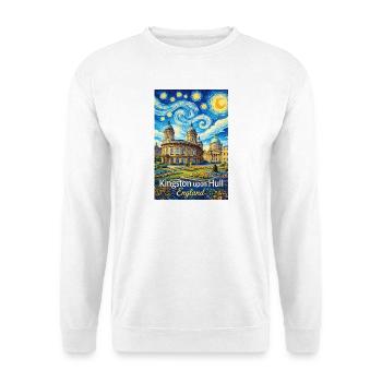 Kingston upon Hull, England - Unisex Sweatshirt - white - Front