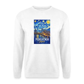 Fukuoka, Japan - Unisex Pullover - Weiß - Vorne