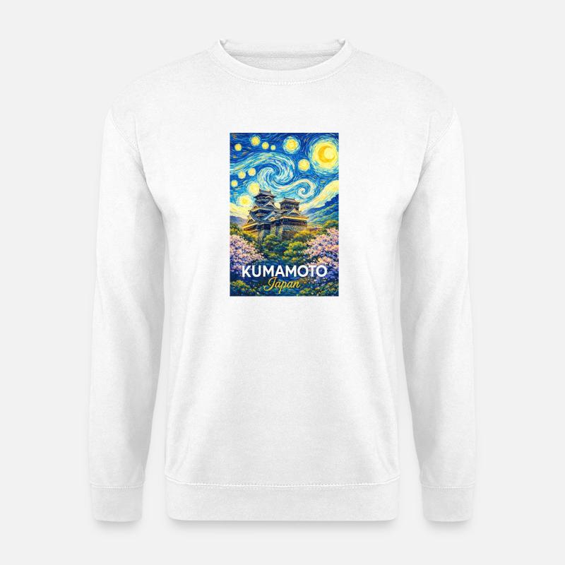 Kumamoto, Japan - Unisex Pullover - Weiß