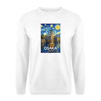 Osaka, Japan - Unisex Sweatshirt - white - Front