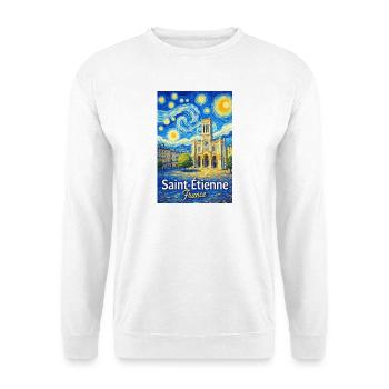 Saint-Étienne, France - Unisex Sweatshirt - white - Front