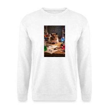 Chico11: Scientist - Unisex Sweatshirt - white - Front