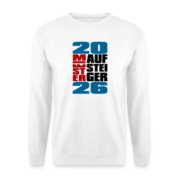 Champion and promoted team 2026 - Unisex Sweatshirt - white - Front