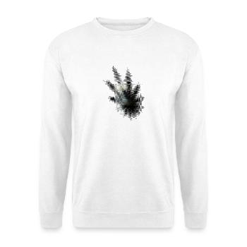 Abstraktes Muster by Eve Nord 2026 - Unisex Pullover - Weiß - Vorne