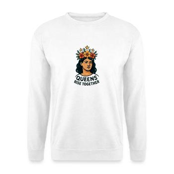 Königinnen wachsen zusammen - Unisex Pullover - Weiß - Vorne