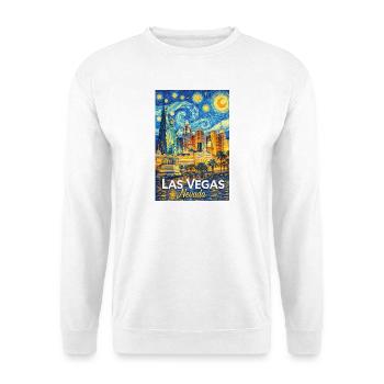 Las Vegas Nevada - Unisex Pullover - Weiß - Vorne