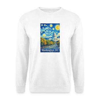 Washington, D.C. - Unisex Sweatshirt - white - Front