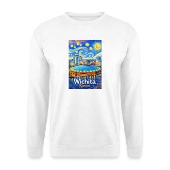 Wichita, Kansas - Unisex Sweatshirt - white - Front