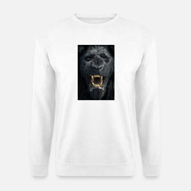 Beast Gold Grin - Unisex sweater - hvid