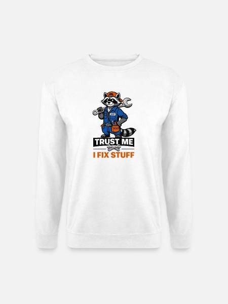 Raton Repair Pro - Sweat-shirt Unisexe - blanc