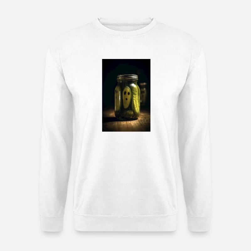 Geister im Glas - Unisex Pullover - Weiß