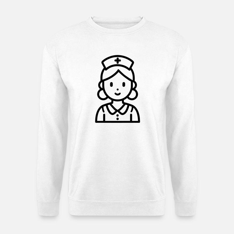 Krankenschwester - Unisex Pullover - Weiß