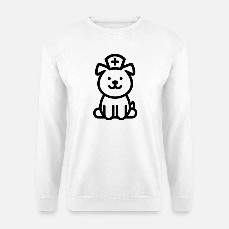 nurse - Unisex Sweatshirt - white