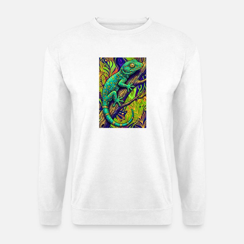 Gecko - Unisex Sweatshirt - white
