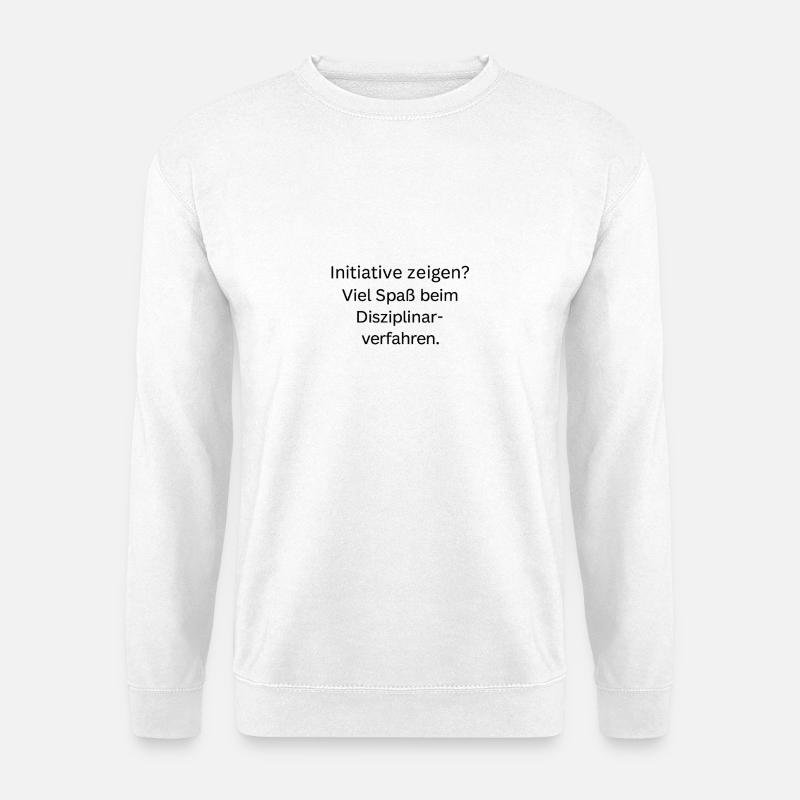 Initiative_zeigen - Unisex Pullover - Weiß