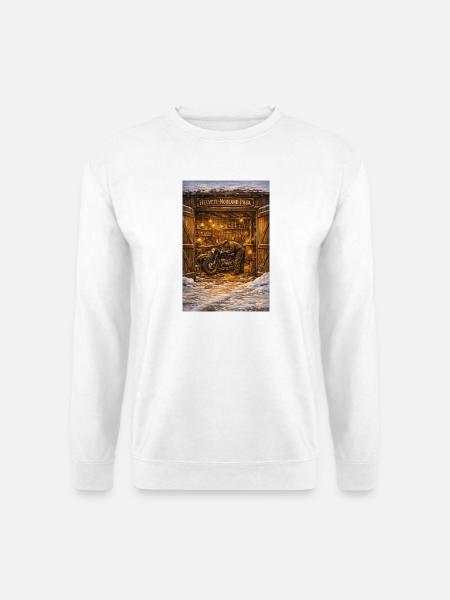 Helveti-Norland Motor OY - Unisex Pullover - Weiß