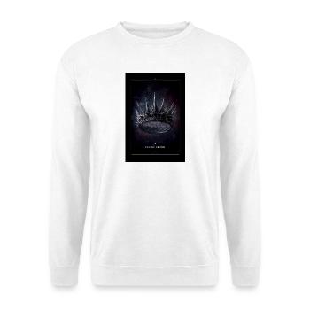 Kosmische Krone: Stachelnebel - Unisex Pullover - Weiß - Vorne