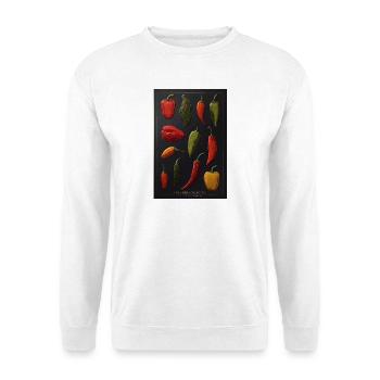Chili Collective Pepper Sketches - Unisex Sweatshirt - white - Front