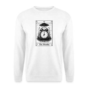 Monday | Tarot Card Everyday - Unisex Sweatshirt - white - Front