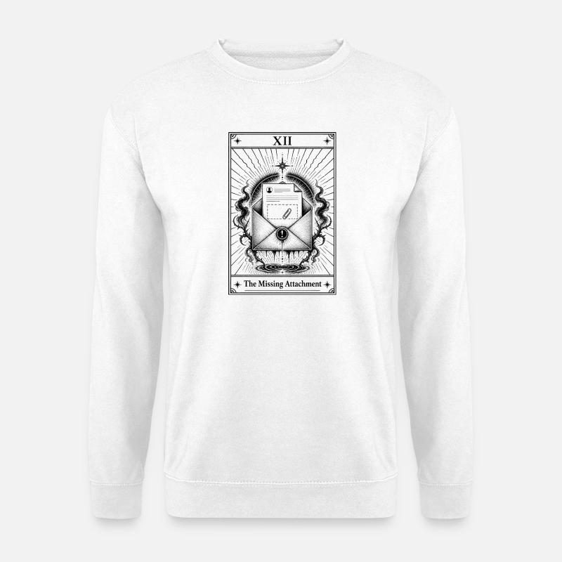 Missing attachment | Tarot Card Everyday - Unisex Sweatshirt - white