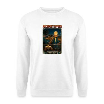 Midnight Riviera Summer Nights - Unisex Sweatshirt - white - Front