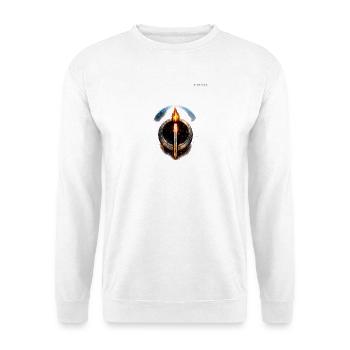 moonarc_lunar_sigil_tranparant - Sweat-shirt Unisexe - blanc - Devant