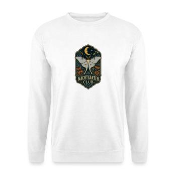 Nachtgarten Club - Unisex Pullover - Weiß - Vorne