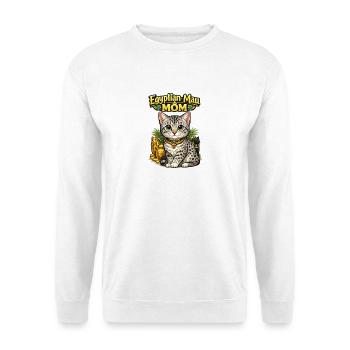 Egyptian Mau Mom Illustration - Unisex Sweatshirt - white - Front