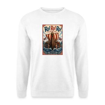 Nous ramons pour la Norvège et nous gagnons - Sweat-shirt Unisexe - blanc - Devant