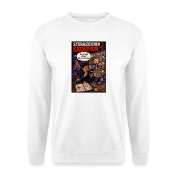 Sternzeichen Skorpion - Wenn „Okay“ nicht okay ist - Unisex Pullover - Weiß - Vorne