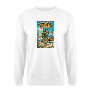 Sternzeichen Schütze - Ziel klar, Route spontan - Unisex Pullover - Weiß - Vorne