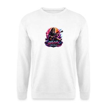 Gitarre - Unisex Pullover - Weiß - Vorne