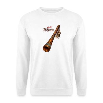 J’adore Dedgeredoo 2 - Sweat-shirt Unisexe - blanc - Devant