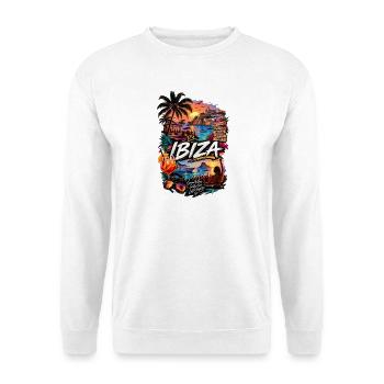 Ibiza Feeling  - Unisex Pullover - Weiß - Vorne