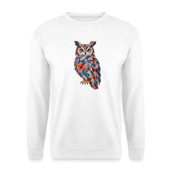 PatchworkOwl Blaze of Colors - Unisex Sweatshirt - white - Front