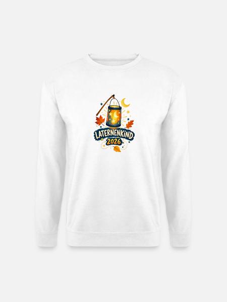 Laternenkind 2026 - Unisex Pullover - Weiß