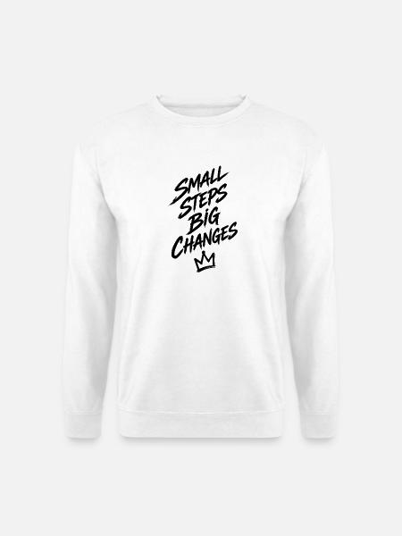 Nachtflora Silhouette - Unisex Pullover - Weiß