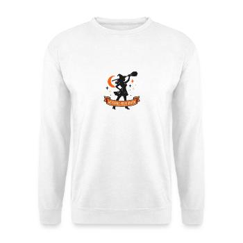 Mondnacht Hexendämmerung - Unisex Pullover - Weiß - Vorne - Alina (178cm) & Michal (187cm)