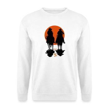 cowboy_2 - Unisex Sweatshirt - white - Front