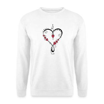 Fête des mères - Sweat-shirt Unisexe - blanc - Devant
