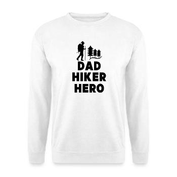 Mountain Hiking Hikers Mountain Peaks Hiking Statement - Unisex Sweatshirt - white - Front