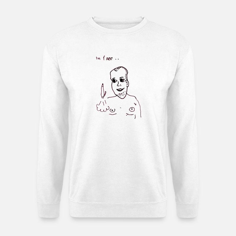 Rocket science in the office - Unisex Sweatshirt - white